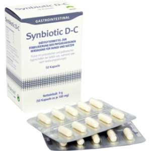 SYNBIOTIC D-C Diätfuttermittel Kps.f.Hunde/Katzen